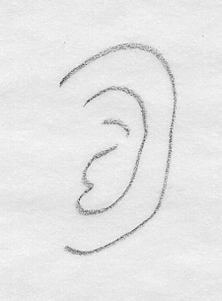 manga ear sketch